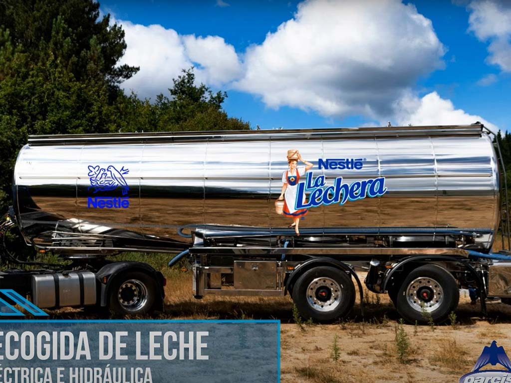 Cisterna Recogida de Leche (Bombas Eléctrica e Hidráulica)